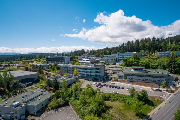 Vancouver Island University campus in Nanaimo