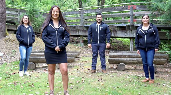 Portrait of mentors for VIU's Indigenous summer camp