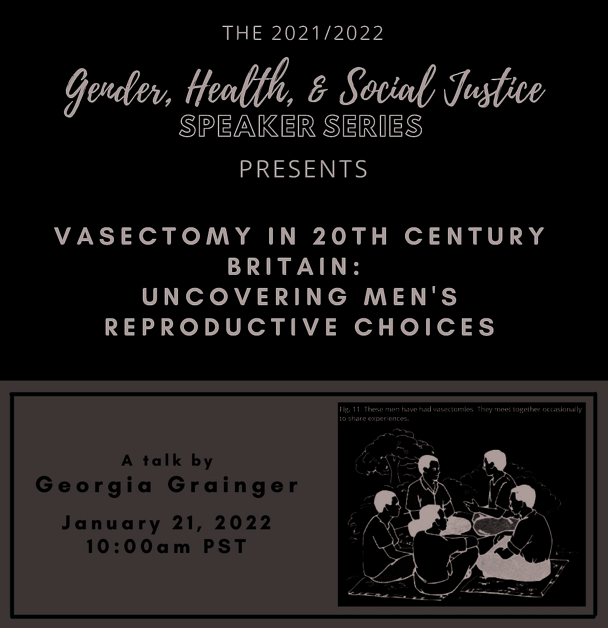 Poster of the Gender, Health & Social Justice Series 