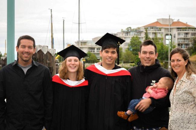 Micah Messent and family