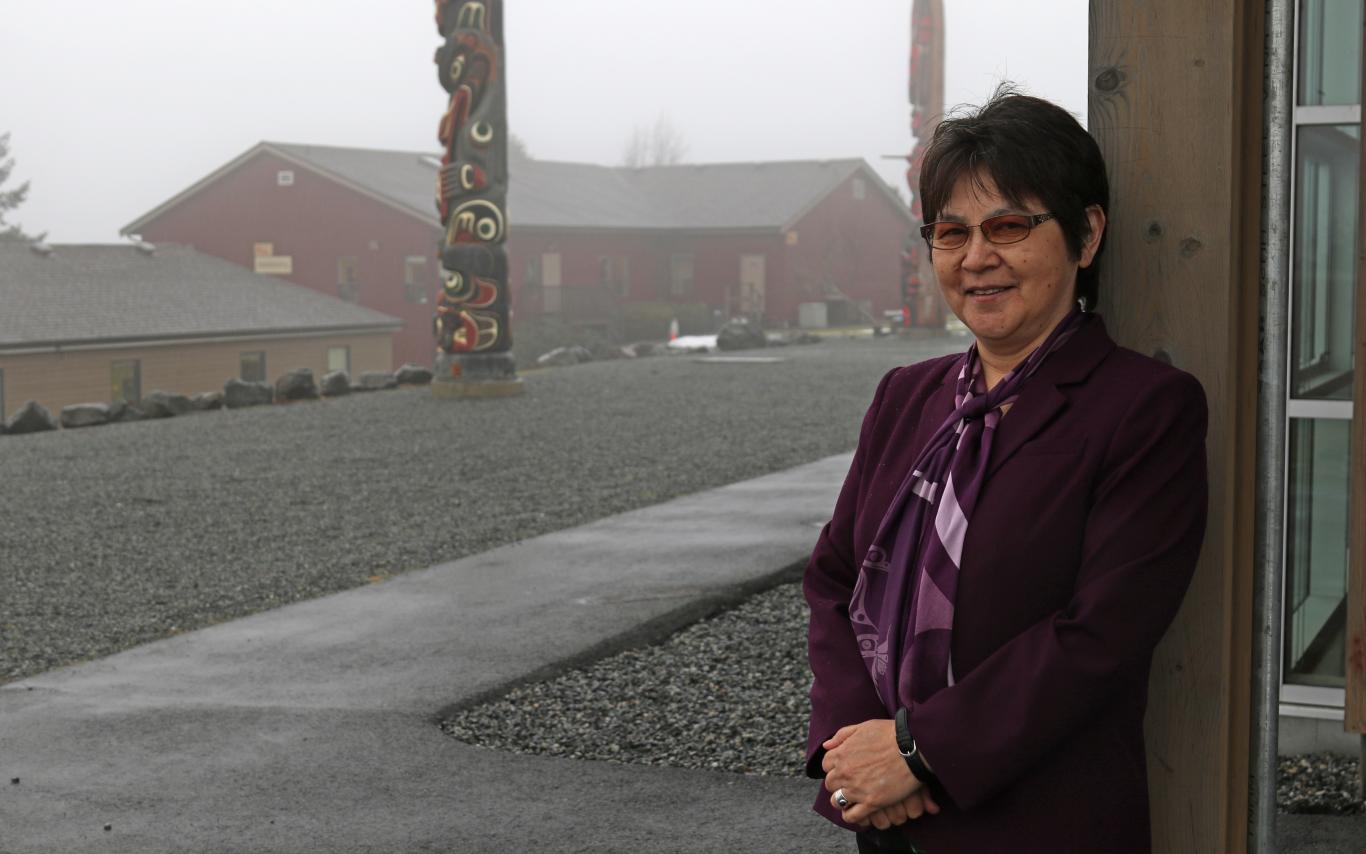 Portrait of Noelle Hanuse, VIU Counsellor