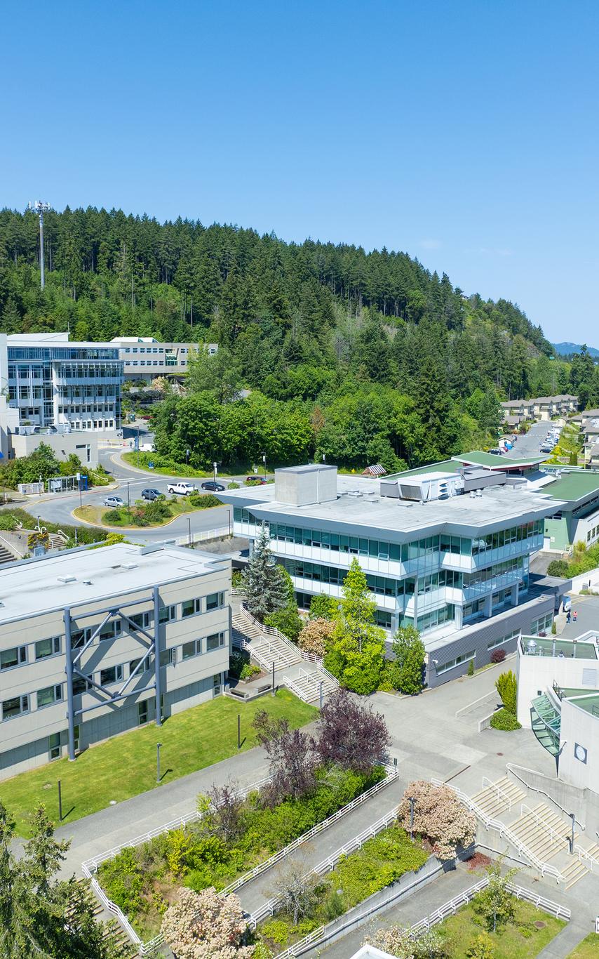 VIU Nanaimo campus aerial